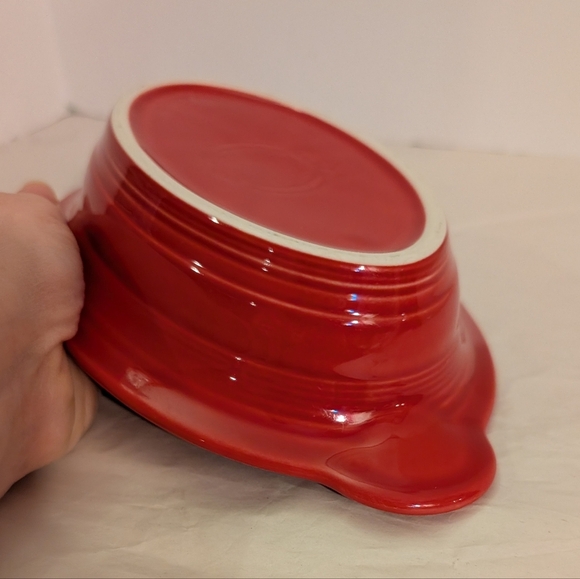 Fiesta 9 1/8 Inch Oval Individual Casserole 13 oz in Scarlet Red - Picture 8 of 8